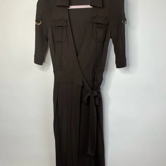 Diane Von Furstenberg | Dresses | Diane Von Furstenberg Wrap Dress Brown  Size 4 | Poshmark